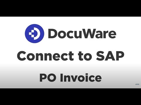 Demo: DocuWare's Connect to SAP - Use Case:  PO Invoice Packet
