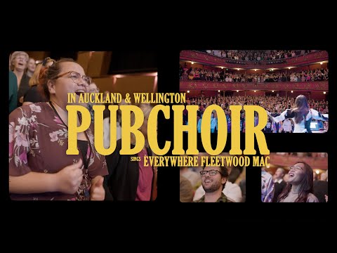 Everywhere (Fleetwood Mac) sung by Pub Choir at NZ International Comedy Festival