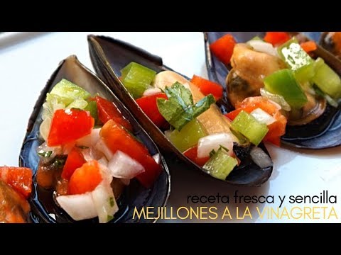 Recetas de Mejillones a la Vinagreta