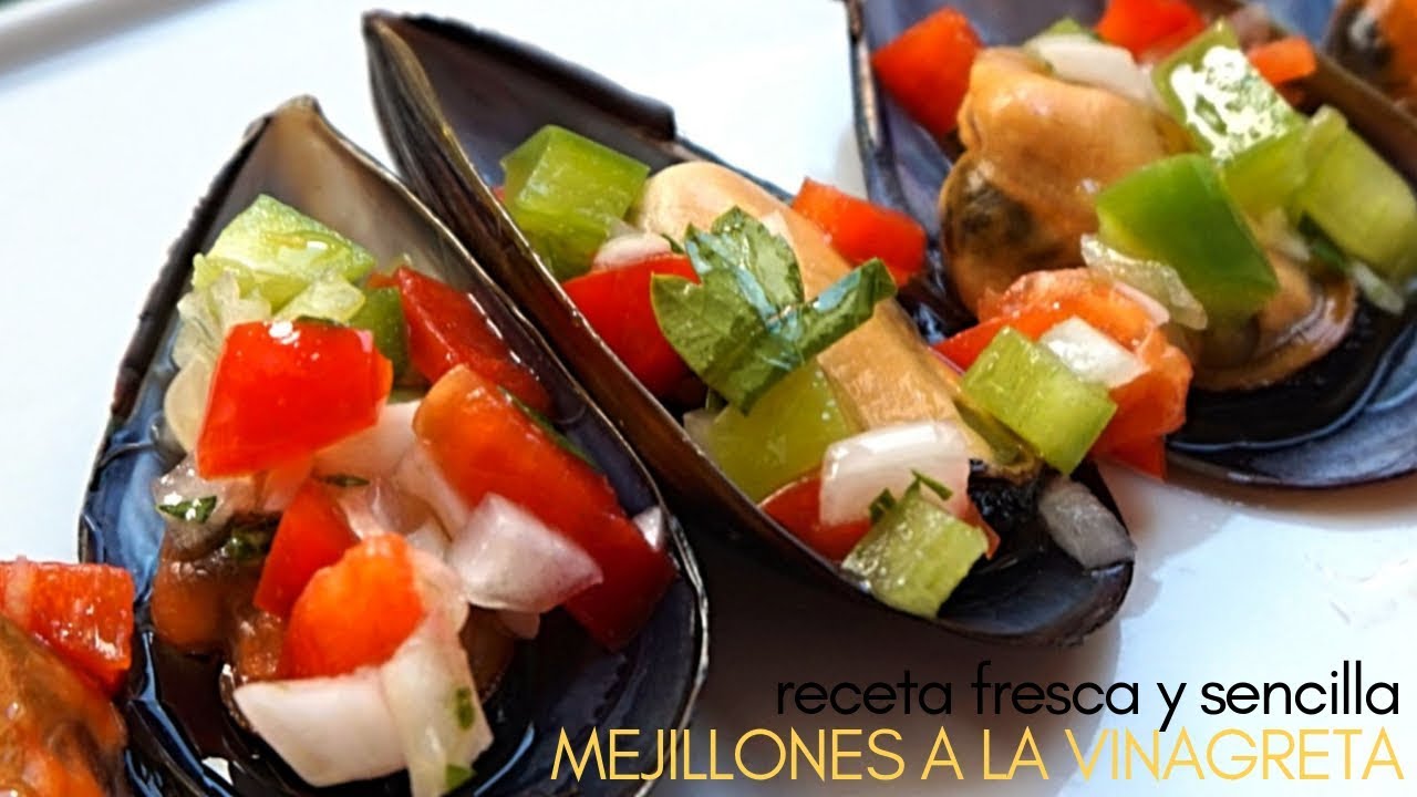 Recetas de Mejillones a la Vinagreta