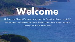 If Trump Becomes President, You Have a Place to Move to