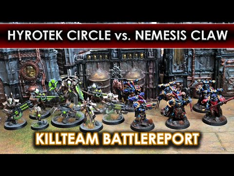 Hyrotek Circle (Necrons) vs. Nemesis Claw (Nightlords) - Killteam 2024 Battlereport