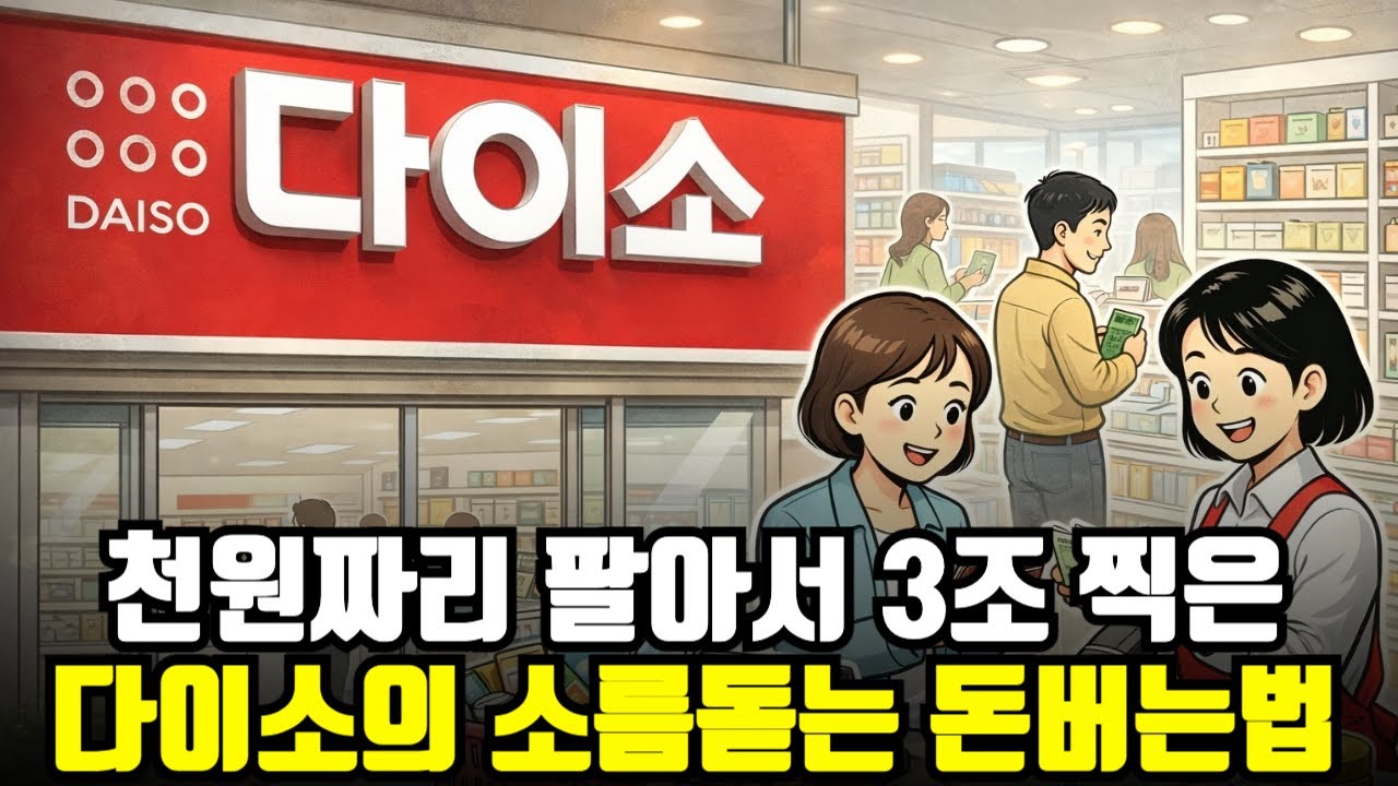 "이마트보다 9배 남기는 다이소.." 다이소가 1000원짜리 제품 팔아 돈 버는 소름돋는 방법