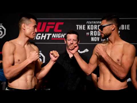 Chan Sung Jun "Korean Zombie" Vs Yair Rodriguez Knockout video SlowMotion included