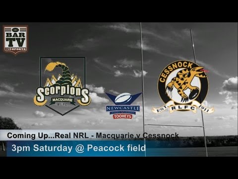 2014 Real NRL Round 9 1st Grade - Macquarie v Cessnock