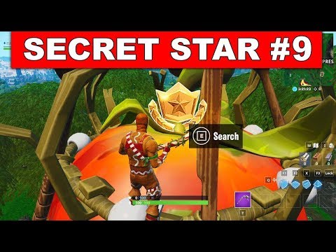 WEEK 9 SECRET BATTLE STAR LOCATION GUIDE SEASON 10 - Secret Battle Star Week 9 Season X