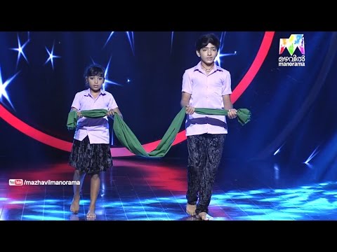 D 4 Dance Reloaded I Arjun & Sanjal - Dance with prop round I Mazhavil Manorama