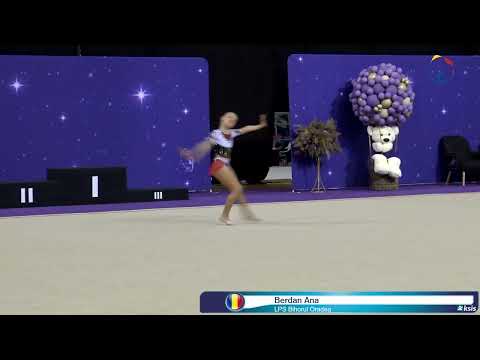 Berdan Ana LPS Bihorul Oradea WA 🏆 #CampNational de JunIV la #GimRitmica2024