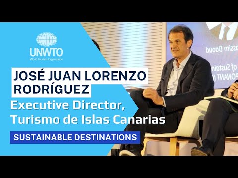José Juan Lorenzo Rodríguez, Diretor Executivo, Turismo de Islas Canarias Destino Sustentável