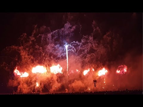 Pyrosilesia 2019 - pokaz III - MAKALU Fireworks - full show - Katowice, Muchowiec 31.08.2019