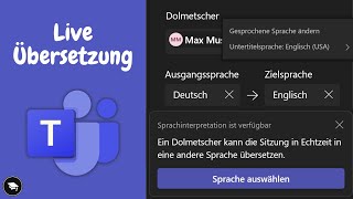 Microsoft Teams Besprechung übersetzen in andere Sprachen  | Dolmetsch