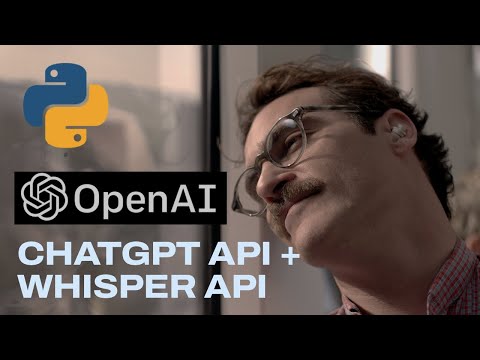 9. OpenAI ChatGPT API (NEW GPT 3.5) and Whisper API - Python and Gradio Tutorial