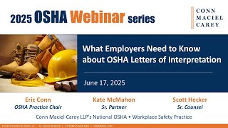 What Employers Need to Know About OSHA Letters of Interpretation