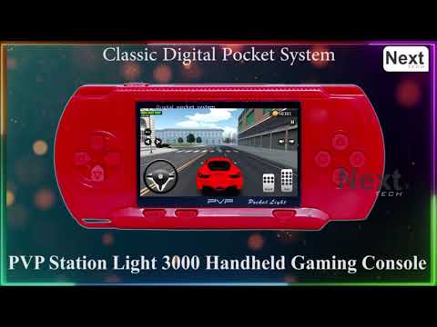 NextTech Digital PVP Play Station 3000 Games Light DVXI-6859