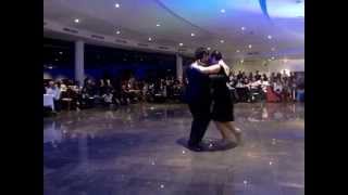 ARIADNA NAVEIRA & FERNANDO SANCHEZ- MENDOZA. milonga con Ana y Luis.
