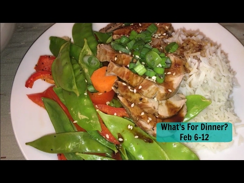 What's For Dinner? | Meal Ideas Feb 6-12 | Recipe Links