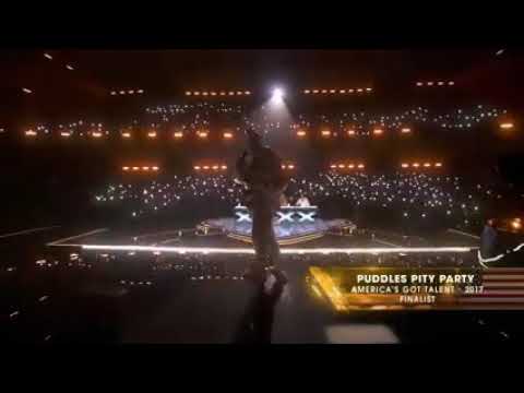 Puddles pity party perfroms"I want To know What love is" ! AMerica's Got Talent:The Champions