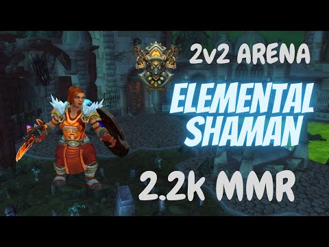 MATCH UP GUIDES! Elemental Shaman Arena Gameplay 2.2k MMR [WoW BfA Patch 8.3]