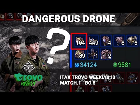 【개강추】#그..그만좀 죽여.. Rogue/이병렬 vs Dream/조중혁 - ITaX Trovo Weekly#10 MATCH.1 【스타2,SC2】