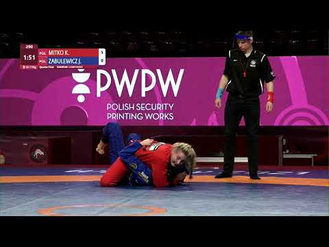 1/4 Women's GP GI - 71 kg: K. MITKO (POL) v. J. ZABULEWICZ (POL)