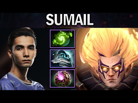 SUMAIL INVOKER WITH 21 KILLS - DOTA 2 7.27 GAMEPLAY