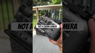 The Sony FX6 ISNT a Cinema Camera.