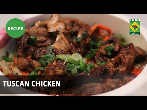 Tuscan Chicken Recipe | Lively Weekends | Kiran Khan | Masala TV