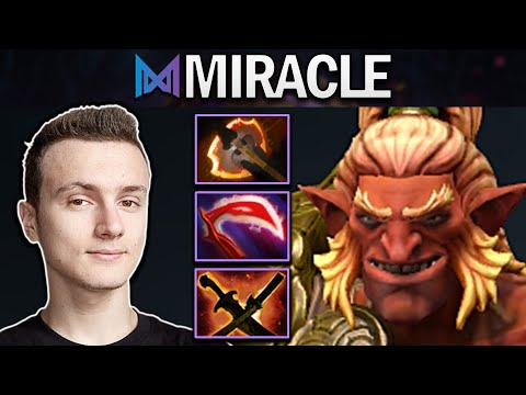 NIGMA.MIRACLE TROLL WARLORD WITH 800 GPM - DOTA 2 7.25 GAMEPLAY