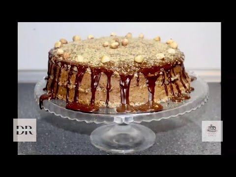 Čokoladna nugat torta video recept / Chocolate nugat cake video recipe