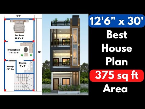 15x30 House Plan 15 x 30 Ghar Ka Naksha Small House Plans Design 450 sq ft house Plans