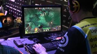 Na`Vi beating Moscow 5 in the Final @ Star Series DOTA 2