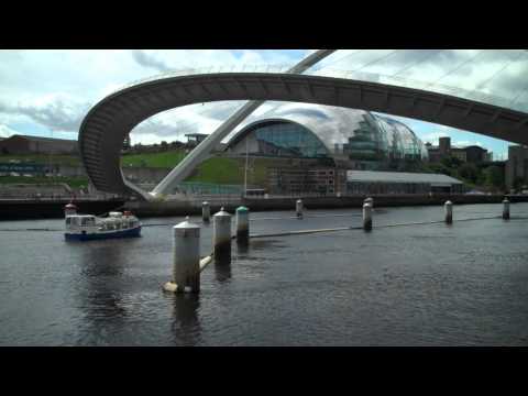 Millenium Bridge in Gateshead