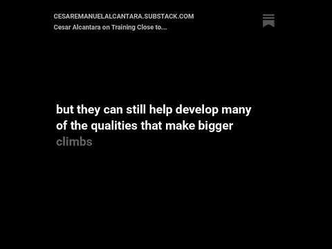 Cesar Alcantara on Why Local Mountains Matter for Climbing Preparation