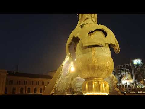 Bozankaya tram and old Belgrade main railway  station constructed in 1884 