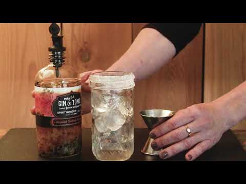 rokz Gin and Tonic Spirit Infusion