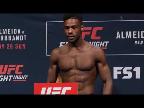 Aljamain Sterling and Bryan Caraway weren't so sweet to each other at the Fight Night 88 weigh-ins