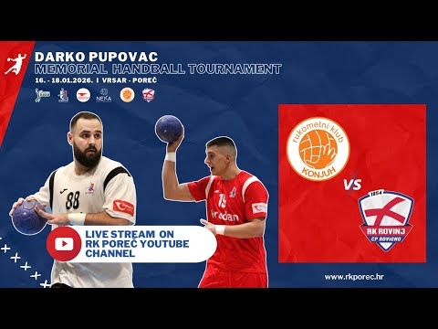 Konjuh - Rovinj I Memorial handball tournament Darko Pupovac 2026