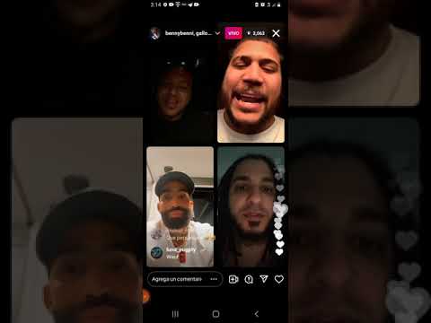 🔥 🔥 NINJIZU APARECE Y ÑE CUANTA ARCANGEL LA VERDAD SOBRE GALLO THE PRODUCER EN LIVE HISTORICO 5 / 9