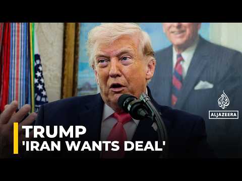 Trump says US in negotiations with Iran ‘right now’