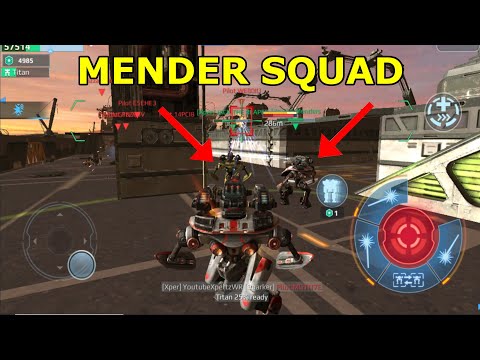 Mender Squad. Healing Power Fights Back. War Robots