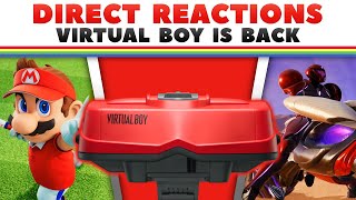 Direct Reactions - Virtual Boy, Mario Tennis, Samus on a Bike???