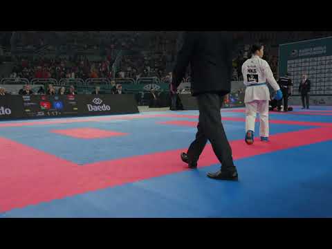  ⸻2025 Cairo Semi-final Female Kumite -50 kg:Gulshan Alimardanova (UZB) vs Tsang Yee Ting (HKG)
