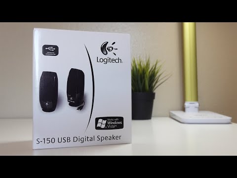 Kompiuterinės kolonėlės Logitech S150 USB Stereo  2.0   980-000029 video