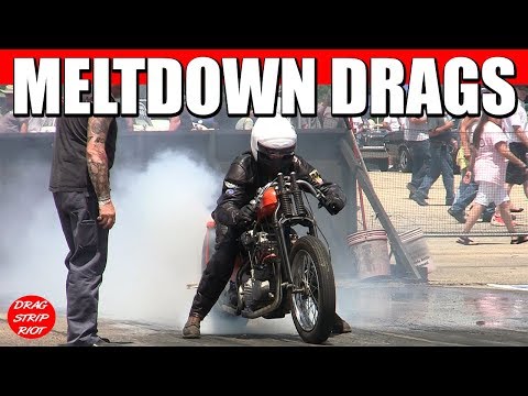 Motorcycles Nostalgia Drag Racing Meltdown Drags
