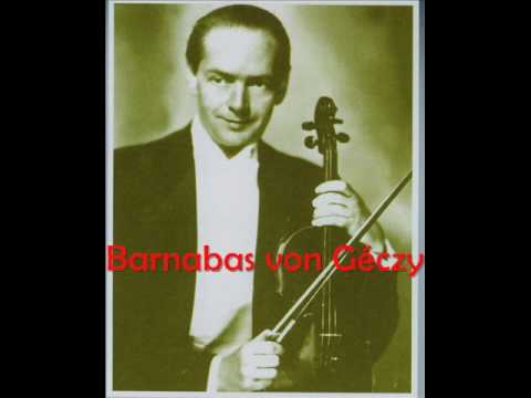 Barnabas von Géczy - Wovon träumen alle Frauen - Tango - Eric Helgar