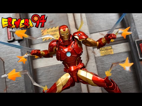 Revoltech IRON MAN Bleeding Edge Kaiyodo Amazing Yamaguchi 013 Marvel Action Figure Review