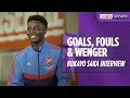 Goals, Fouls and Wenger | Bukayo Saka Interview