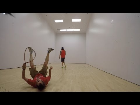 Racquetball Fails 01 - 2016 - Funny fails