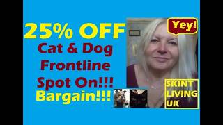 25% OFF Bargain Offer Frontline Cat Dog Spot on #pets #petcare #savingmoney #budgetfriendly