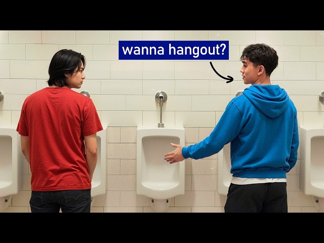I Tried Making Friends in Awkward Places
